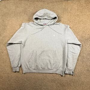 Champion Authentic Athletic Apparel Hoodie Gray Mens Size Medium Sweatshirt